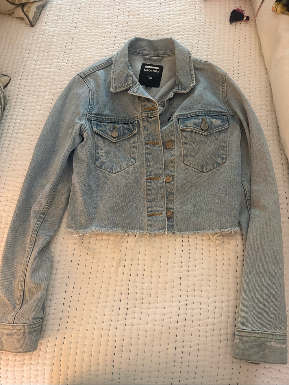 Dr. Denim Cropped Denim Jacket
